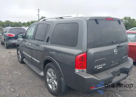 2012 Nissan Armada Platinum z USA, uszkodzony, nr VIN 5N1AA0NE3CN608071